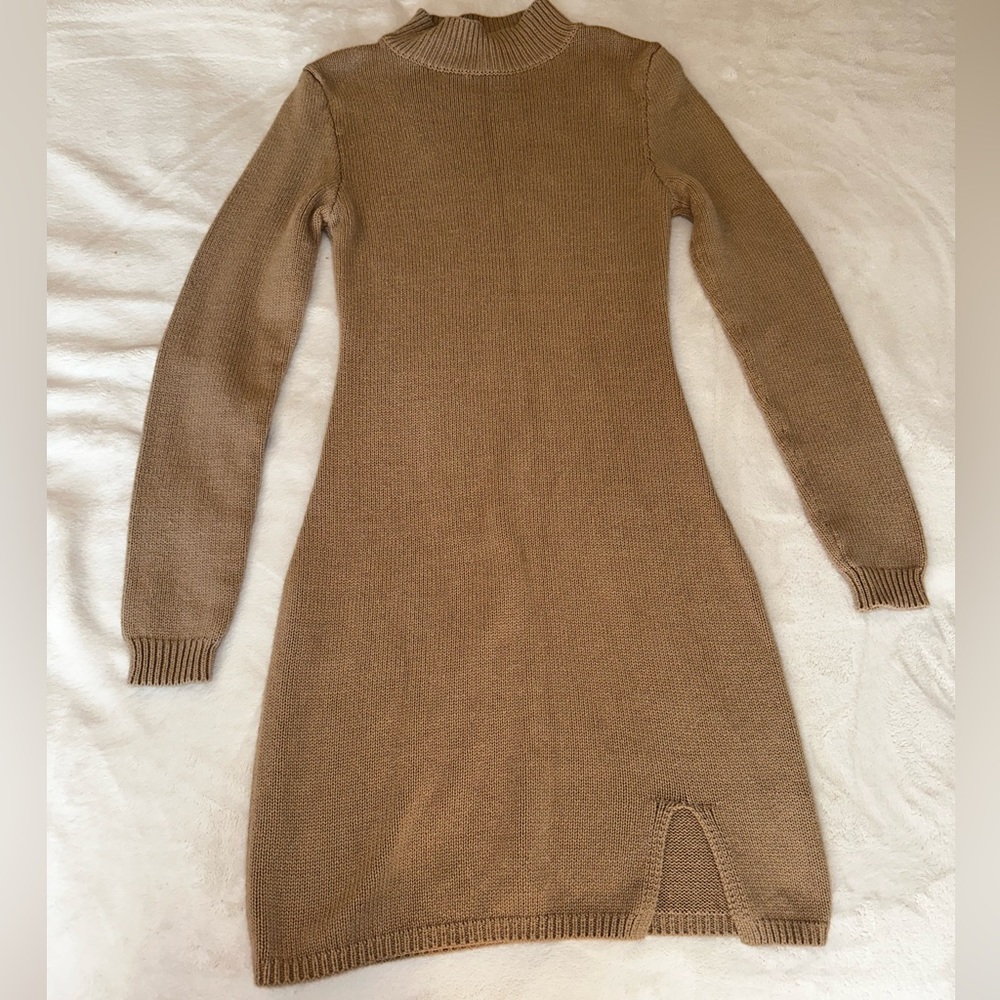 Windsor mock neck sweater dress